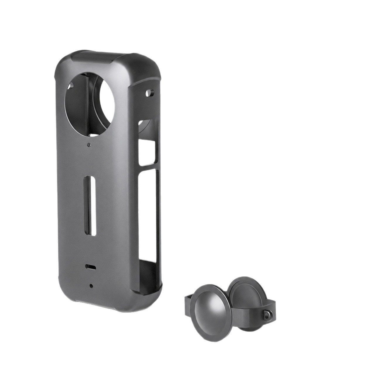 Applicable Insta360 X3 silicone case lens protective cover panoramic sports camera anti-drop anti-loss accessories