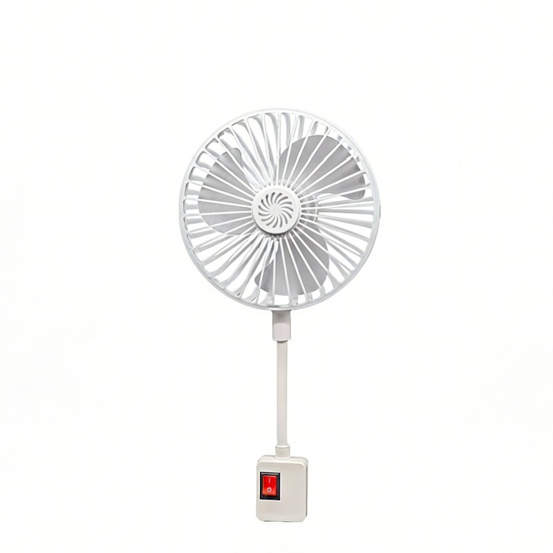 Three-Plug Integrated Fan Household Bedroom with Switch Kitchen Energy Saving Small Cyclone Socket Fan SY88