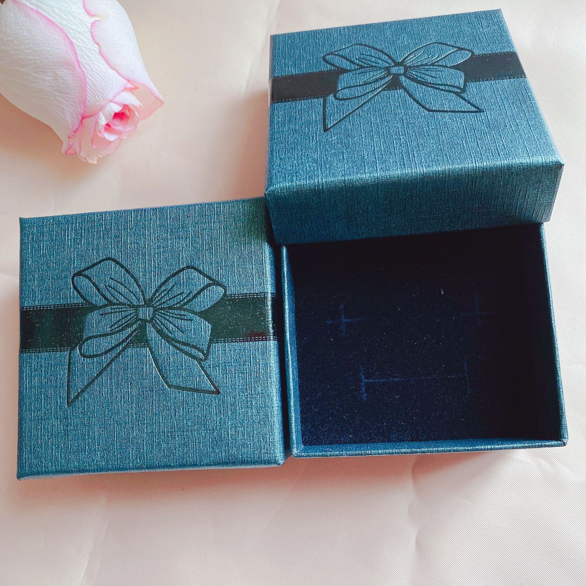 Pearl bracelet necklace box velvet box jewelry birthday gift gift box