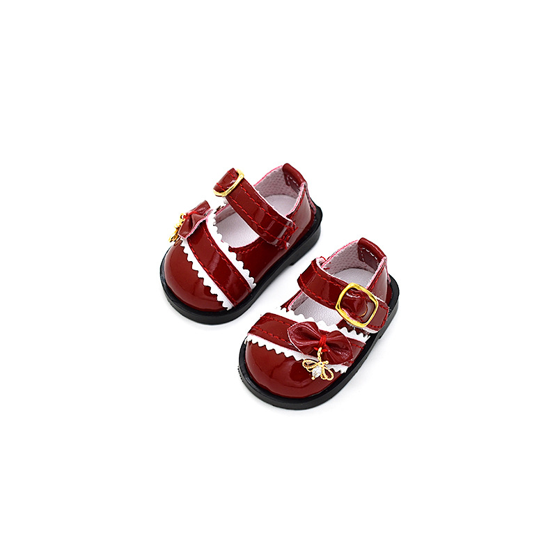 Fairy Doll Shoes 20cm Cotton Doll Leather Shoes EXO Star Doll Milu Doll Clothes Changing Accessories