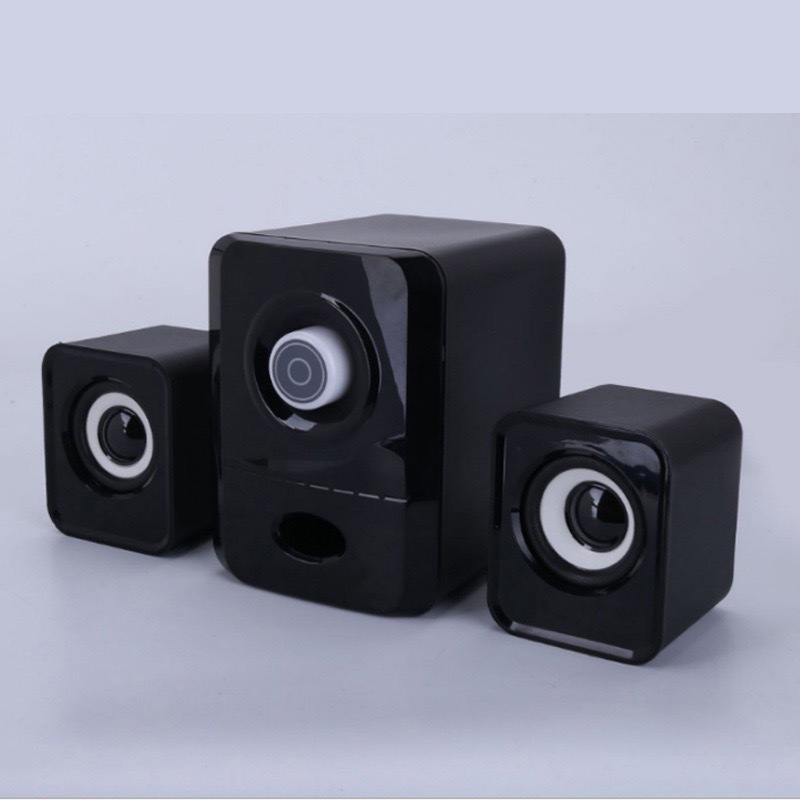 Phone Desktop Computer Notebook Desktop Wired Speaker USB Home 2.1 Stereo Subwoofer Speaker