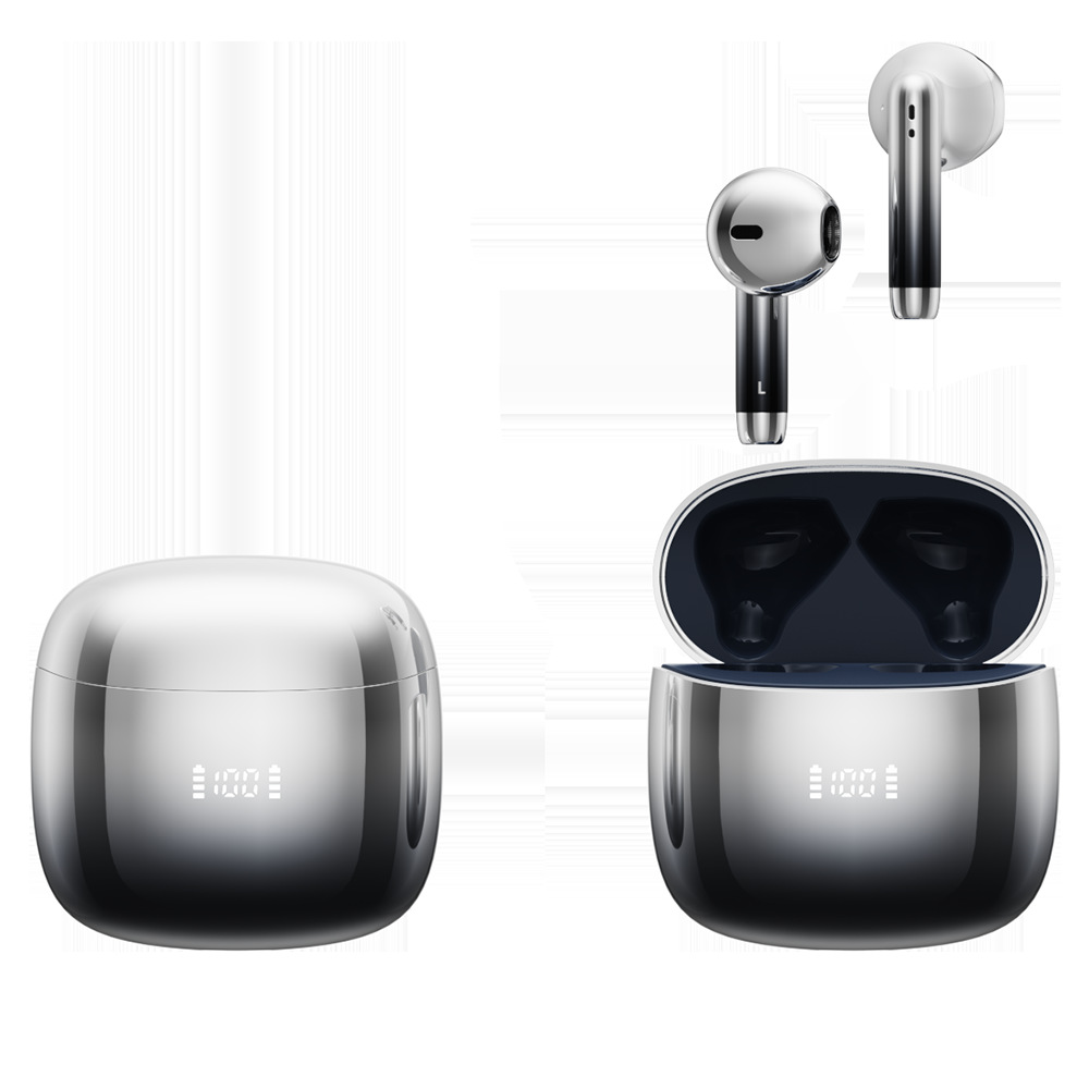 New Private Model Noise Cancelling Digital Display In-Ear True Wireless Earphones Ultra-Long Battery Life High Sound Quality Bluetooth Earphones