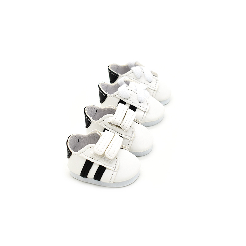 Chubby Body 20cm Cotton Doll Lace-Up Shoes Sneakers 14-Inch Doll Casual Sports Shoes