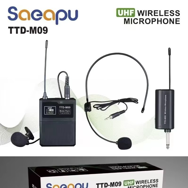 Wireless Headset Microphone Bee Conference Dedicated Microphone Lapel Microphone TTD-M09
