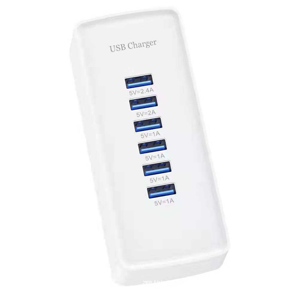 Desktop smartphone charger USB6-port convenient charger multi-port MP3 travel charger