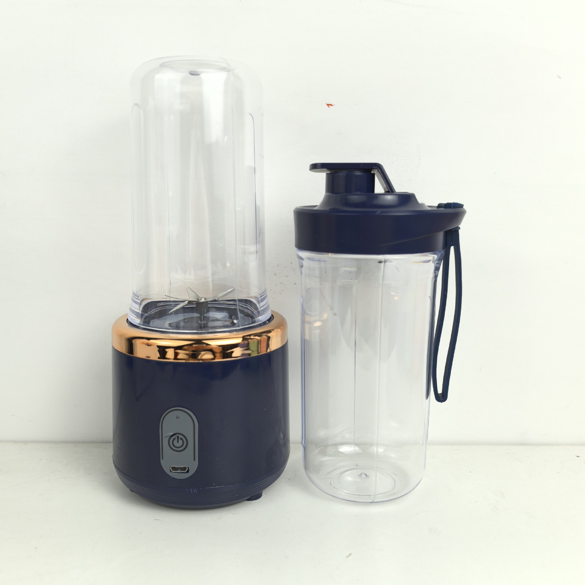 New Double Cup Juicer Portable Rechargeable Small Juicer Cup Household Multifunctional Fruit Juicer