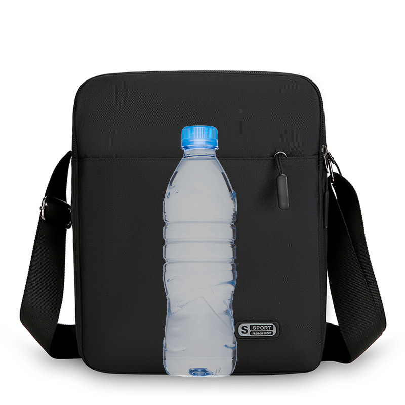 Men's new crossbody handbag shoulder bag waterproof oxford cloth bag casual simple crossbody bag business casual men