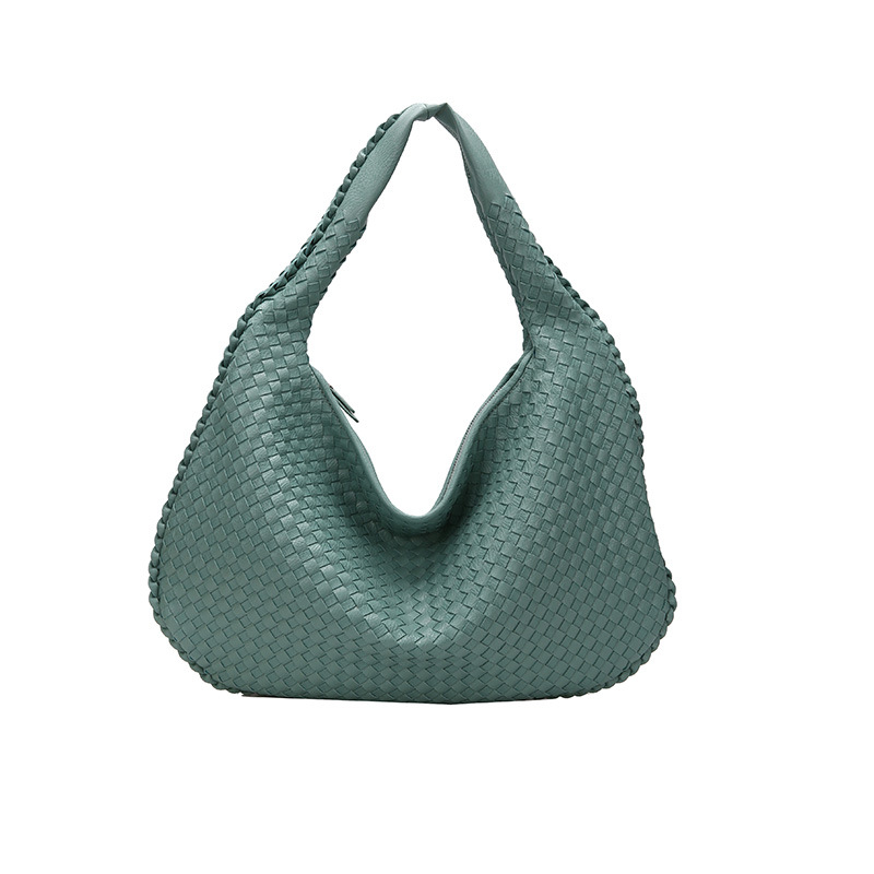 Woven Bag for Women Shoulder Underarm Bag Niche Textured Handheld Commuter Bag