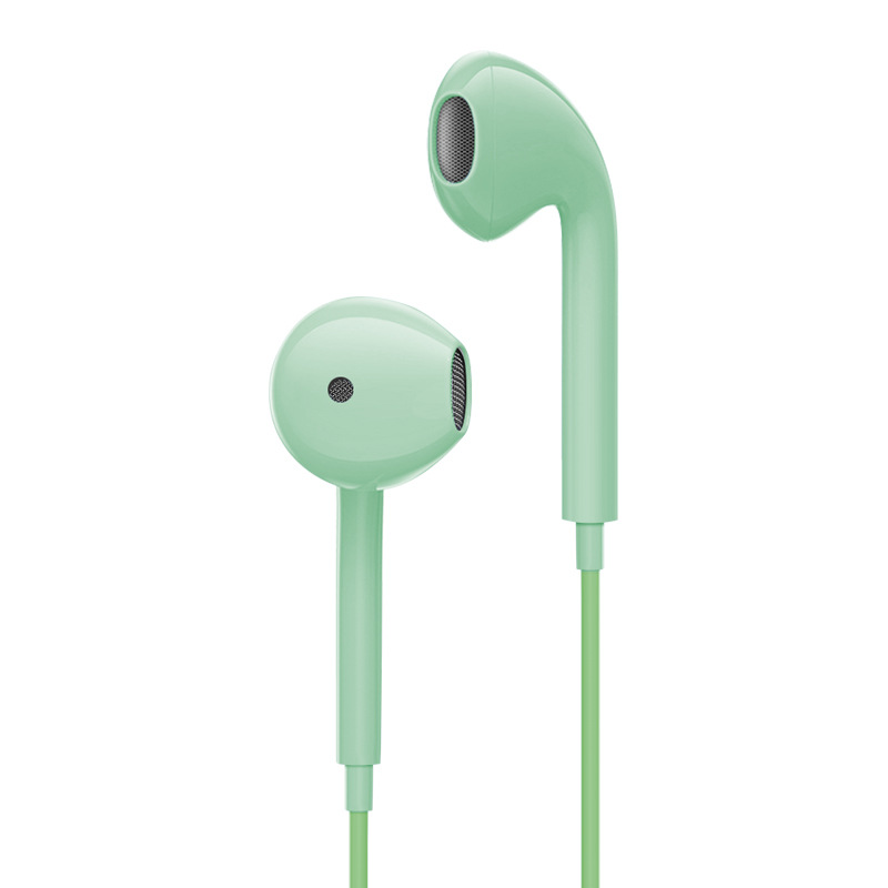 In-ear with Mic Wired Control Earphone Applicable for Apple Android Huawei Phone Earphone Heavy Bass Earphone