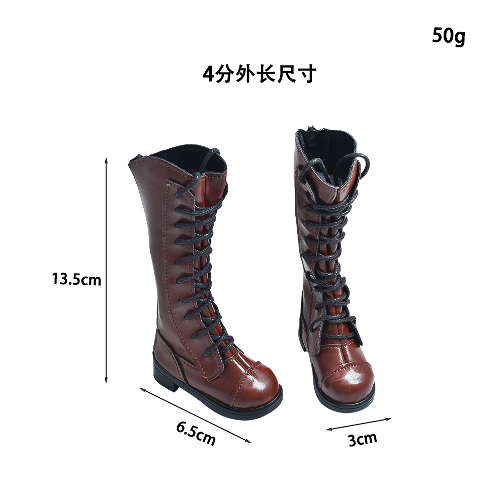 6-Point BJD Shoes 3-Point SD/BJD Doll Shoes Regular 4-Point Female Boots 1/3 1/4 Scale High Boots