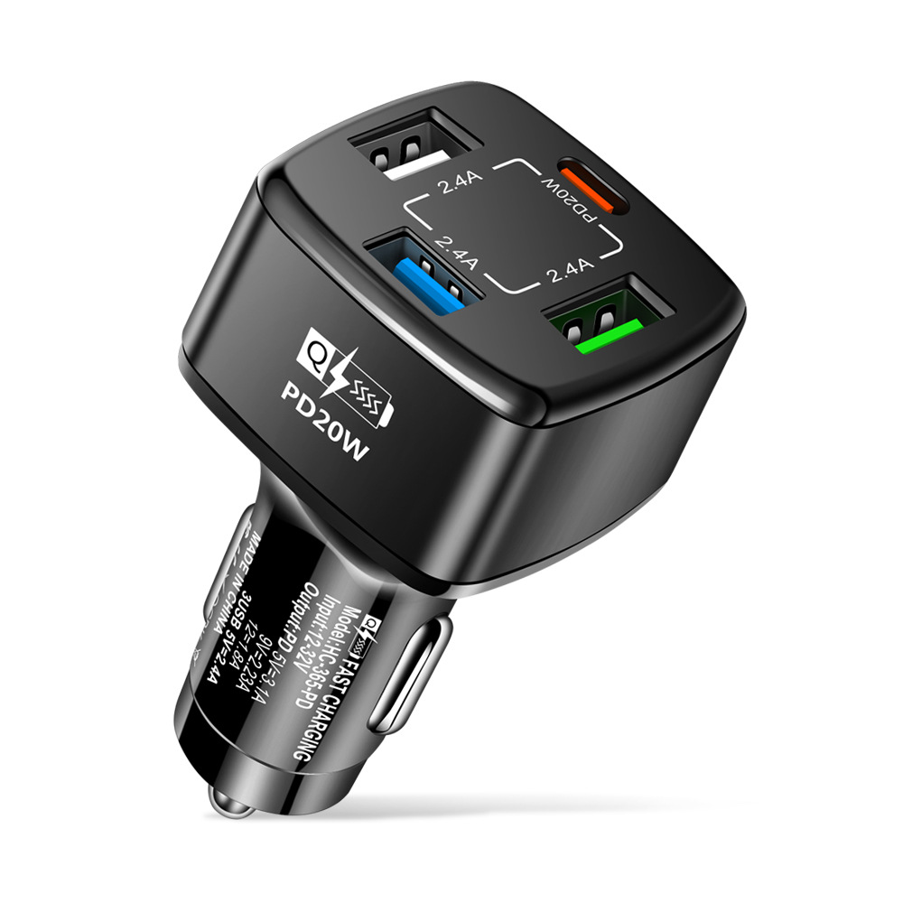 365-3USB+PD · 黑色