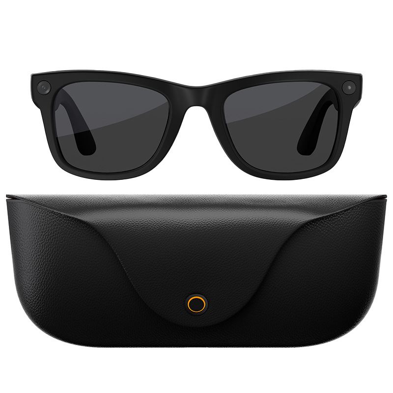 MT5 Ultra Smart Glasses Simultaneous AI Translation Smart Recognition 8MP Stabilized Shooting IP65 Waterproof