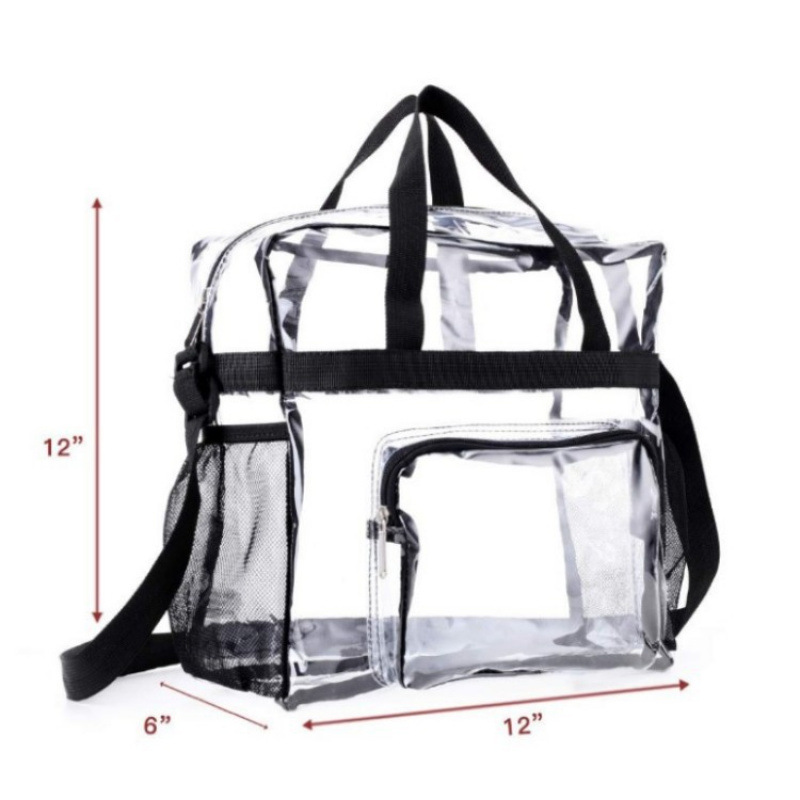 New Large Capacity Transparent Bag Handbag Travel Bag Cold-proof PVC Toiletry Bag