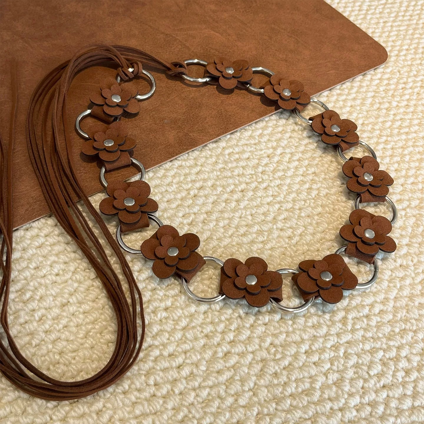 Bohemian ethnic style butterfly belt for women dress waist decoration waist chain accessory