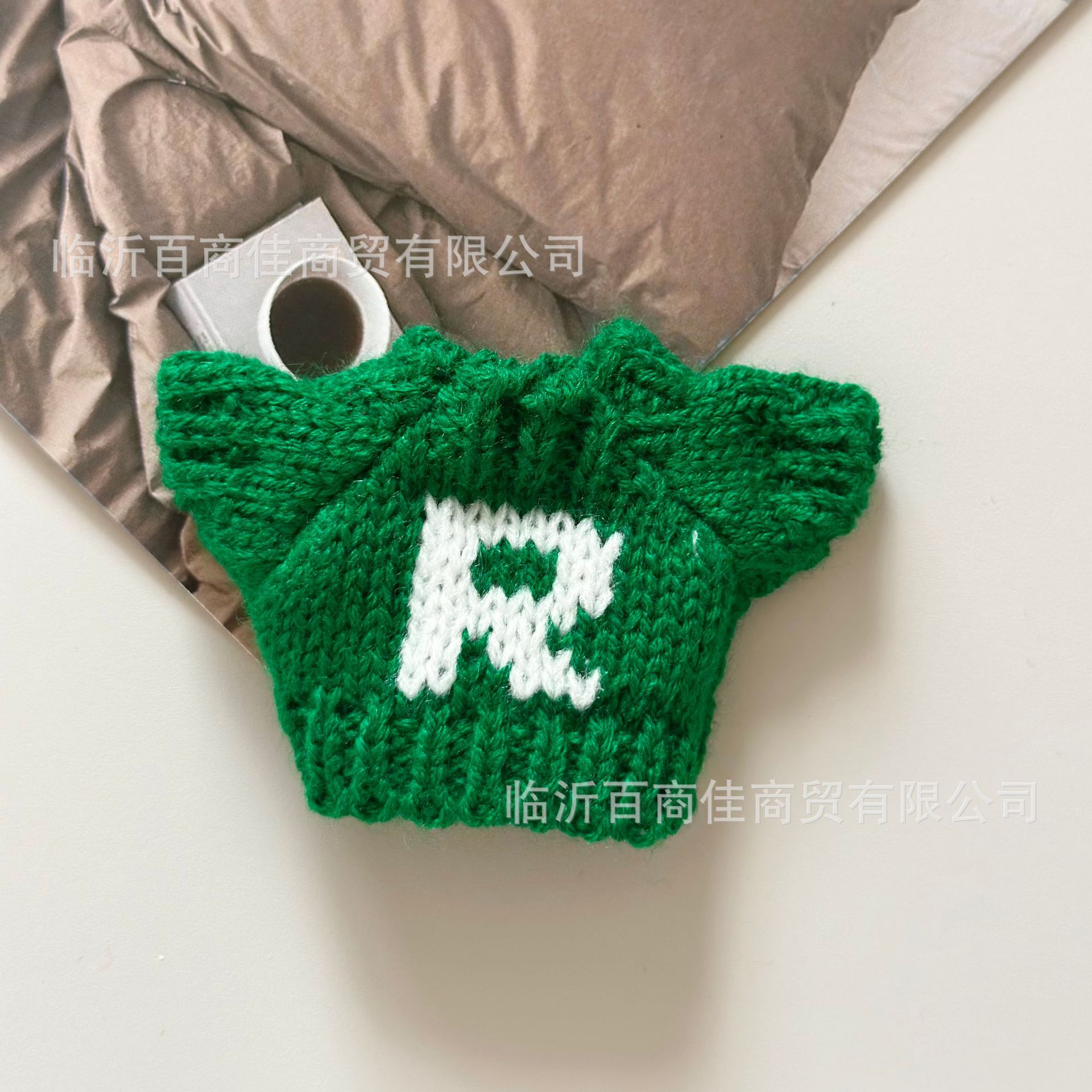 深绿色【R】毛衣 · 高5CM----------宽5CM