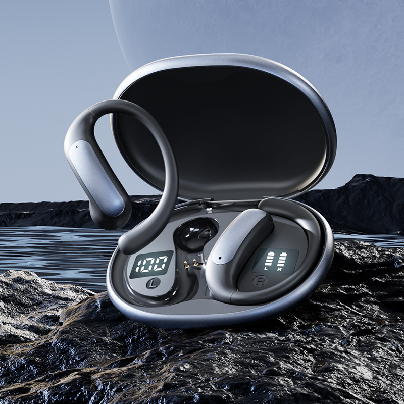 2025 new ear-hook M134 smart AI translation open-ear TWS Huaqiangbei wireless Bluetooth earphone
