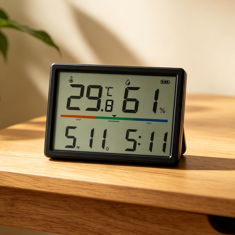 Electronic thermometer hygrometer household indoor thermometer high precision digital temperature humidity display large screen