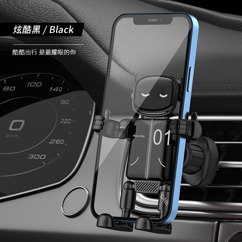 Car Accessories Car Air Vent Gravity Navigation Bracket Multifunctional Car Phone Holder