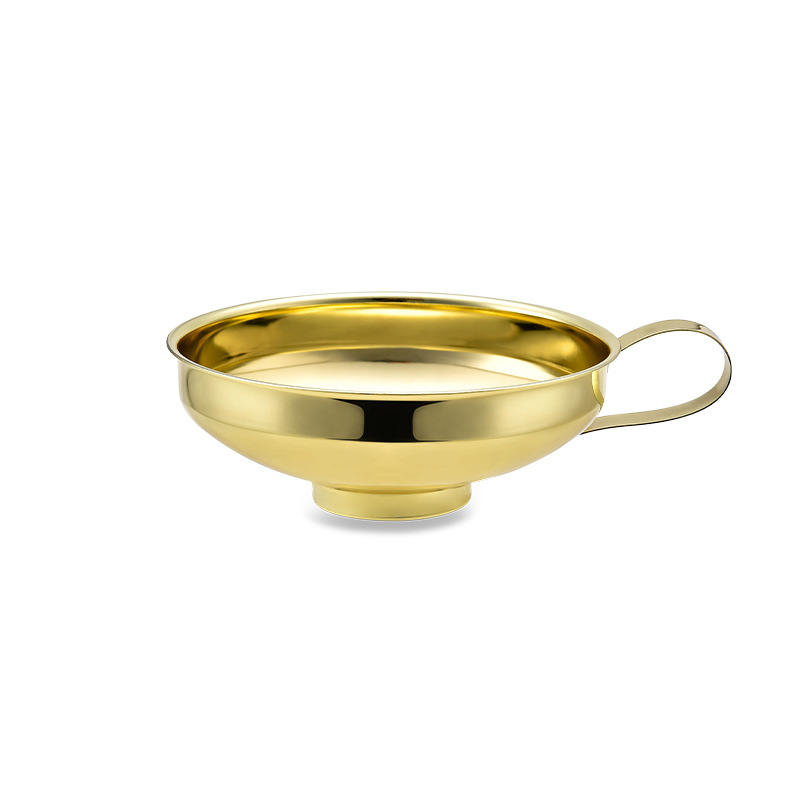 Kitchen Stainless Steel Funnel Jam Salad Dressing Wide Mouth Funnel Wide Mouth Canning Funnel