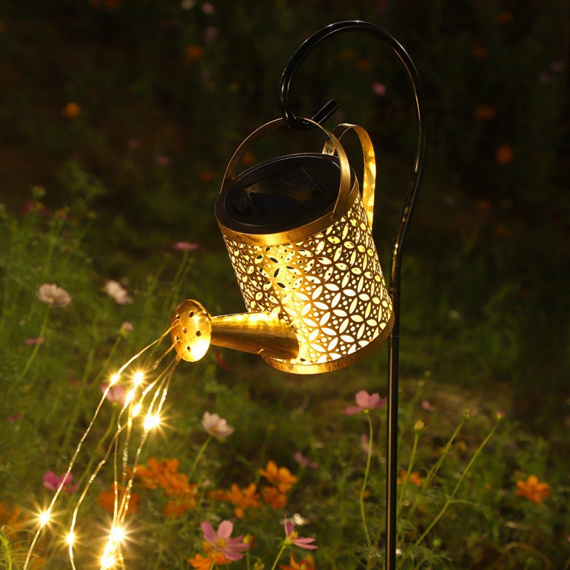Solar Kettle Light Shepherd Hook Ground Insert Outdoor Waterproof Courtyard Landscape Light Garden Courtyard Decoration