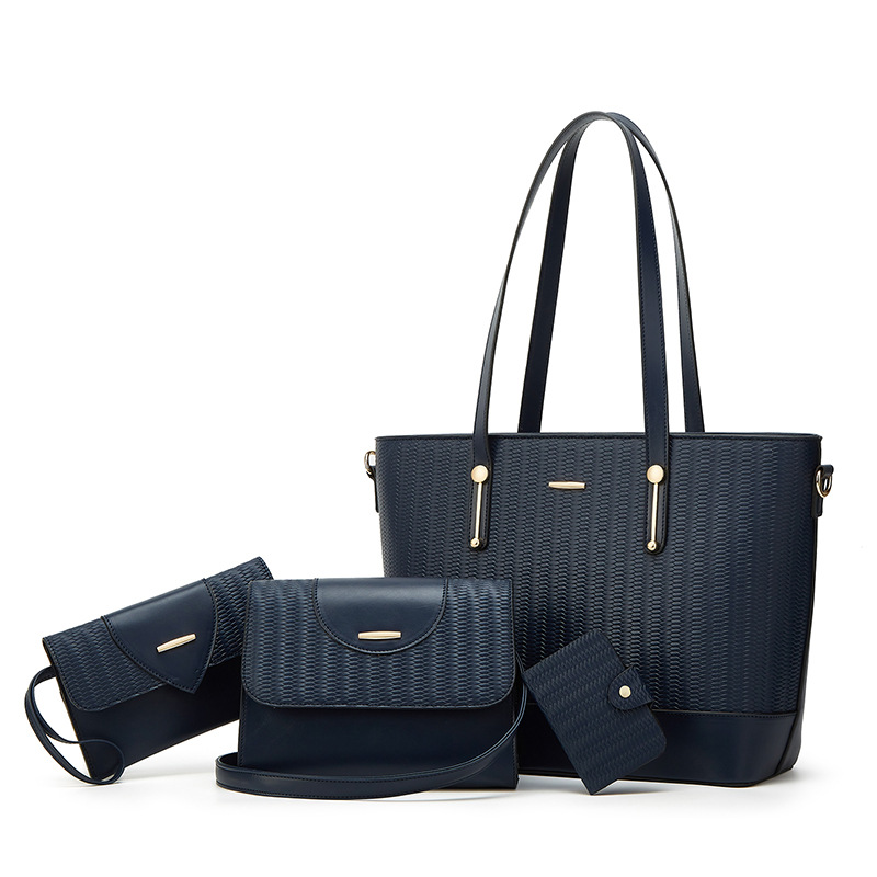 Women's bag 2026 new women's shoulder handbag crossbody mother-child bag four-piece set