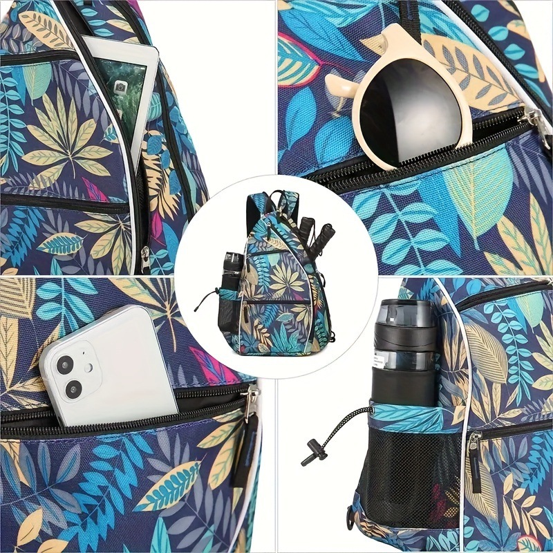 Pickleball paddle bag, badminton tennis backpack, lightweight storage backpack