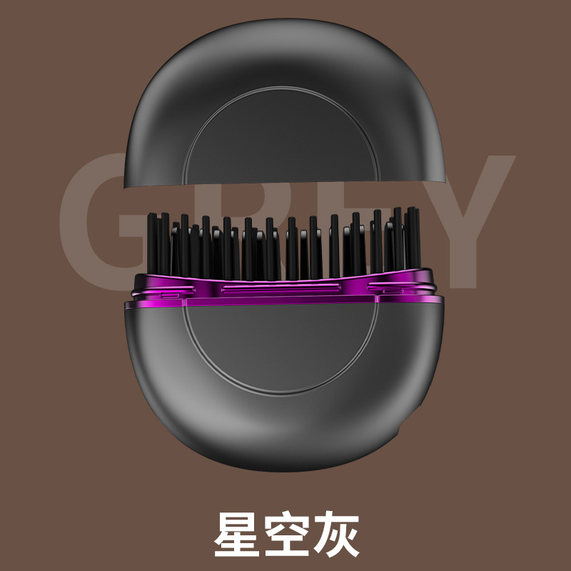 Charging Mini Straightening Comb Wireless Portable New Straightener Hair Care Non-Damaging Styling