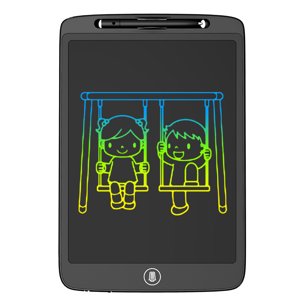 Private Mold LCD Handwriting Board Children's Drawing Board Electronic Writing Board High Brightness Single Color Colorful Handwriting 8.5/10/12 Inch