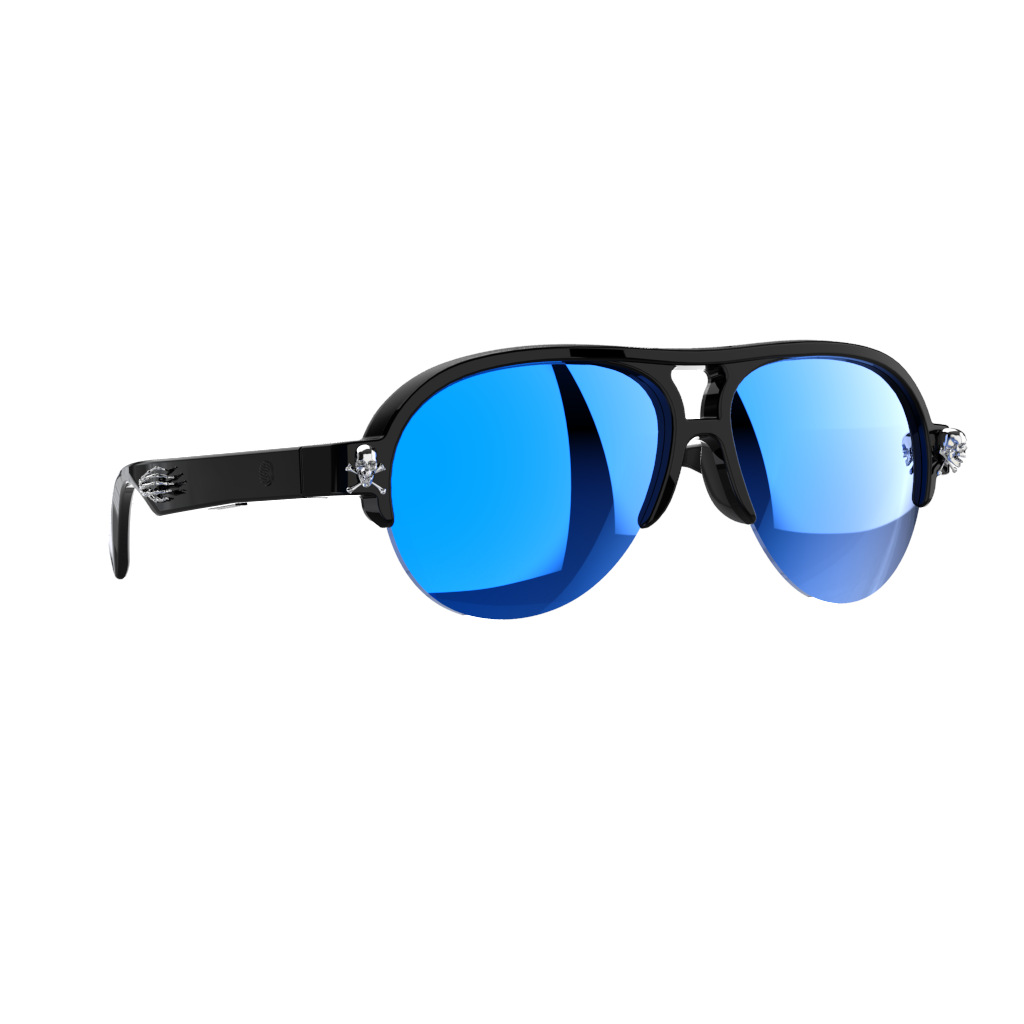 New product AI sunglasses Bluetooth driving navigation UV protection gaming HiFi sound long battery life smart glasses