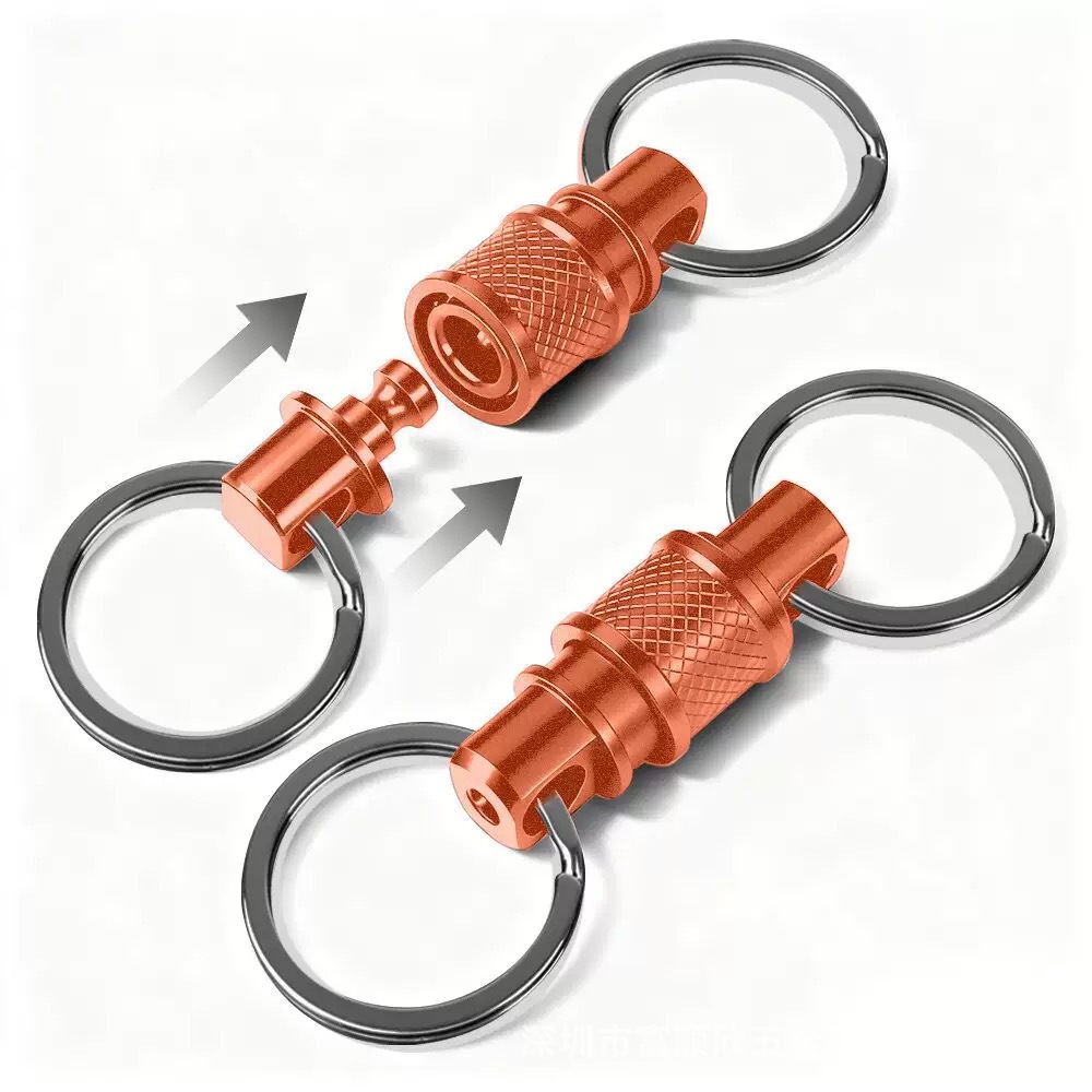 New Aluminum Alloy Universal Buckle 360-degree Rotating Multi-functional Hook Detachable Portable Storage Universal Hook
