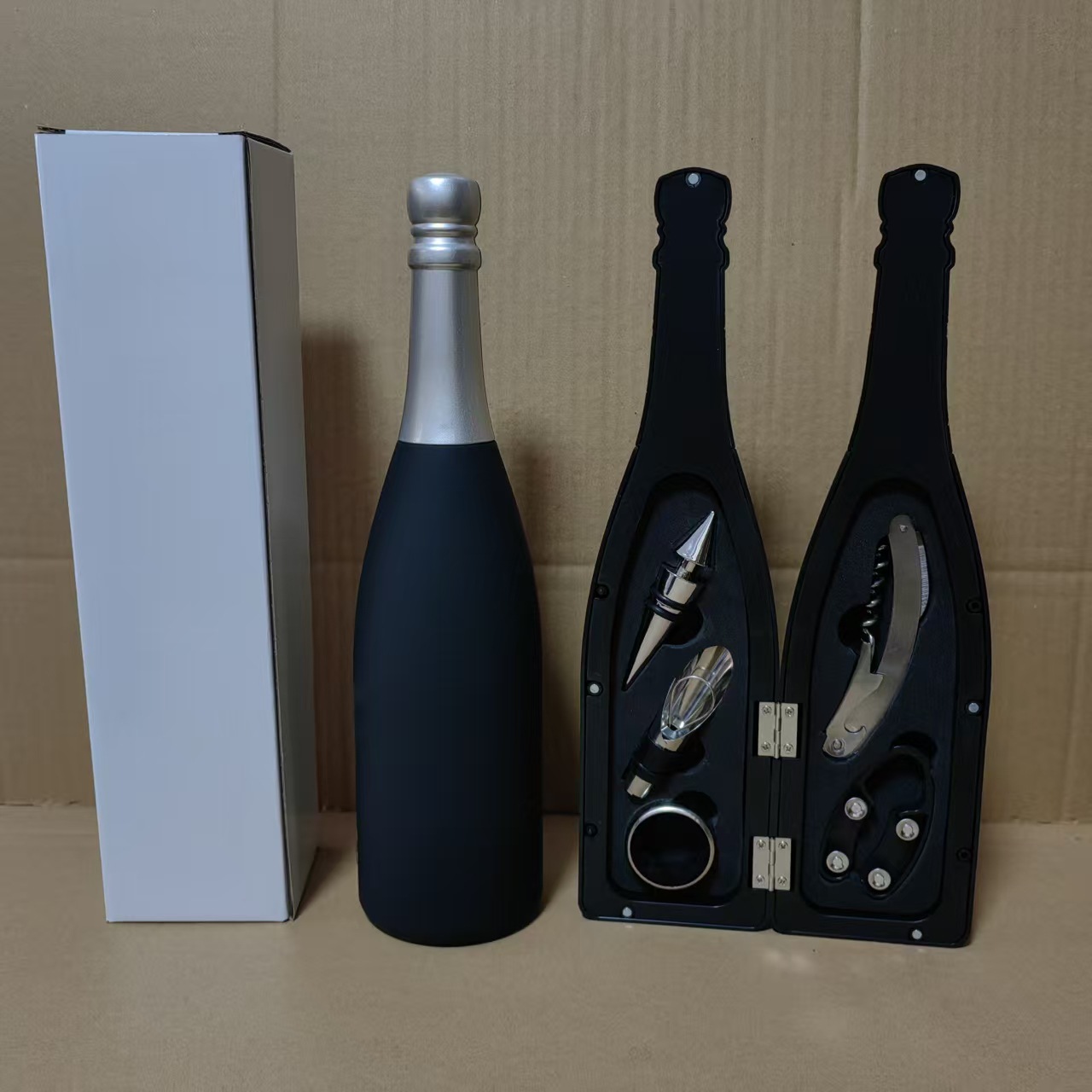 Red Wine Tool Champagne Wine Bottle Five-Piece Set Red Wine Tool Box Opener Wine Tool Gift