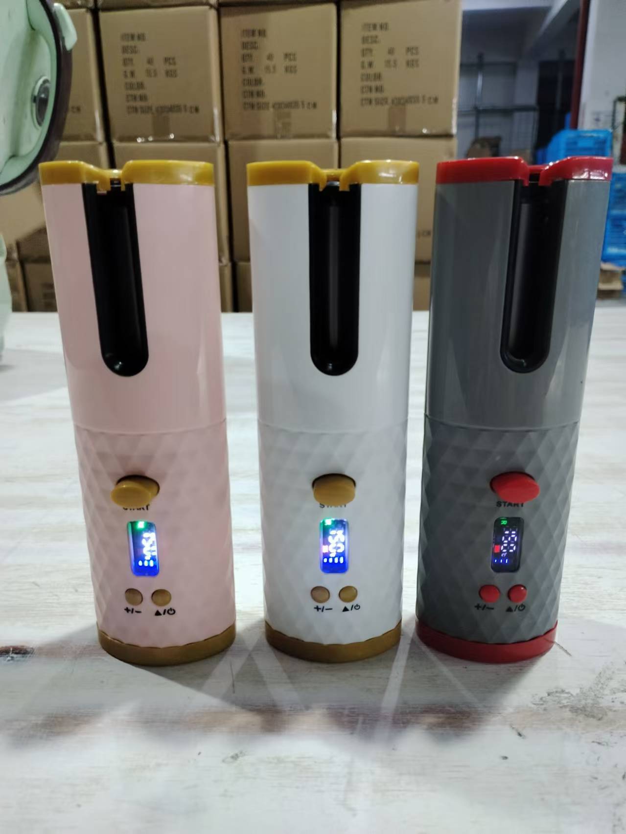 USB Curling Iron / Wireless Rechargeable Automatic Curling Iron Lazy Curling Gift