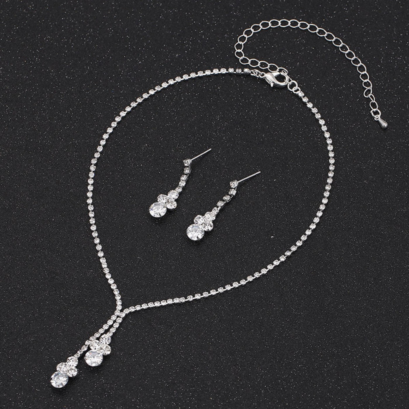 Collection】 Bride Dress Simple Jewelry Set Bride Set