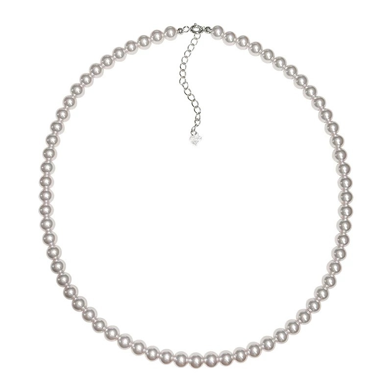Manta Rose Color Swarovski Pearl Necklace for Women 2025 New Small Clavicle Chain for Women
