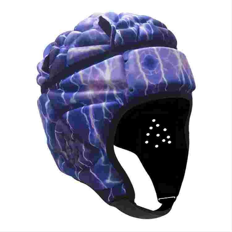 Youth Children American Football Helmet Goalkeeper Protective Soft Cap Keeper Head EVA Protective Helmet