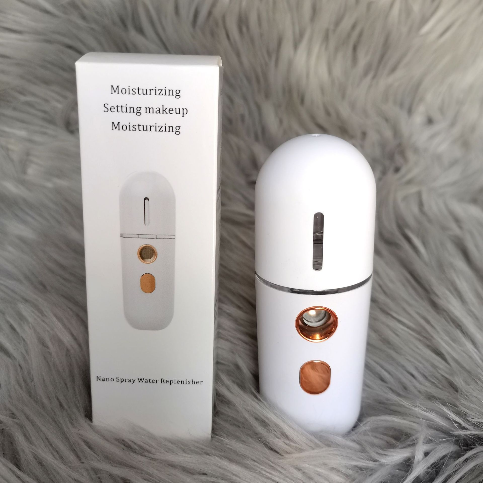 New Fine Molecule Hydrating Spray Device Facial Steamer Humidifier 30ML Large Water Tank Large Capacity