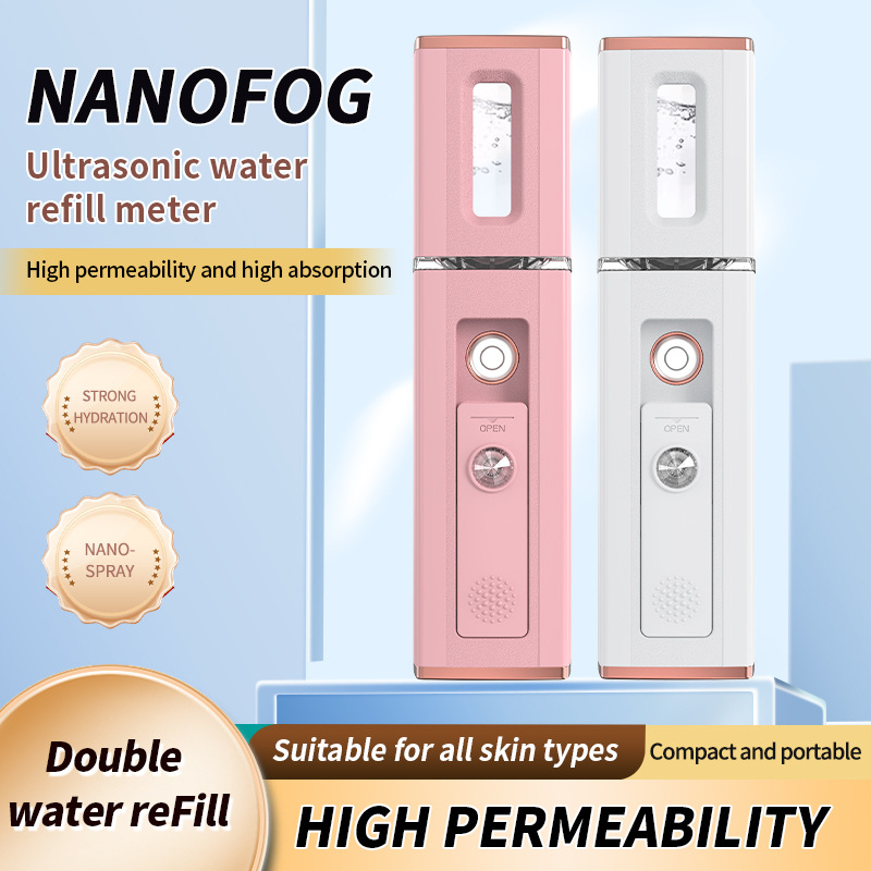 Hydrating Device Handheld Home Face Steamer Nano Hydrating Sprayer USB Charging Face Atomizing Sprayer