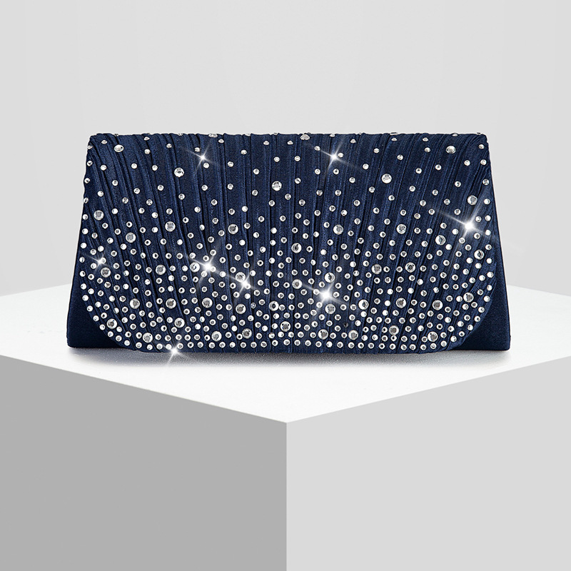 New Women's Shiny Rhinestone Evening Bag Evening Bag Wedding Bag Banquet Bag Clutch Crossbody Bag