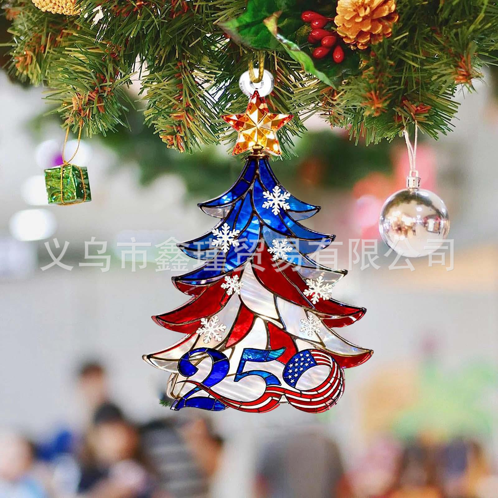 Hanging Decoration Christmas Ornament Acrylic Christmas Tree Holiday Decoration Acrylic 250
