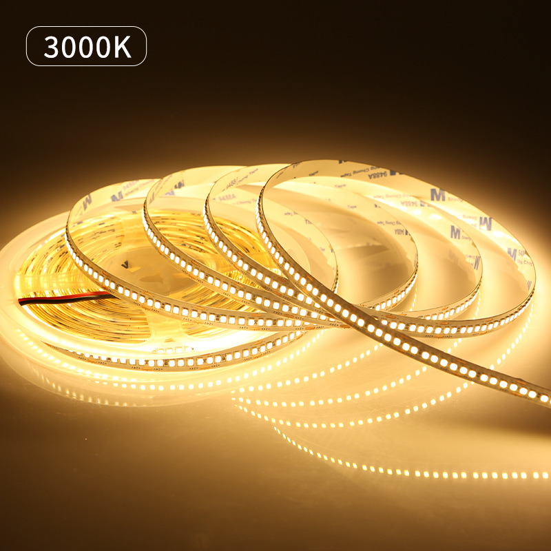 LED strip light, self-adhesive, living room ceiling, 24V, 10mm, 240D, single row, atmosphere, low-voltage, linear, 2835 strip light