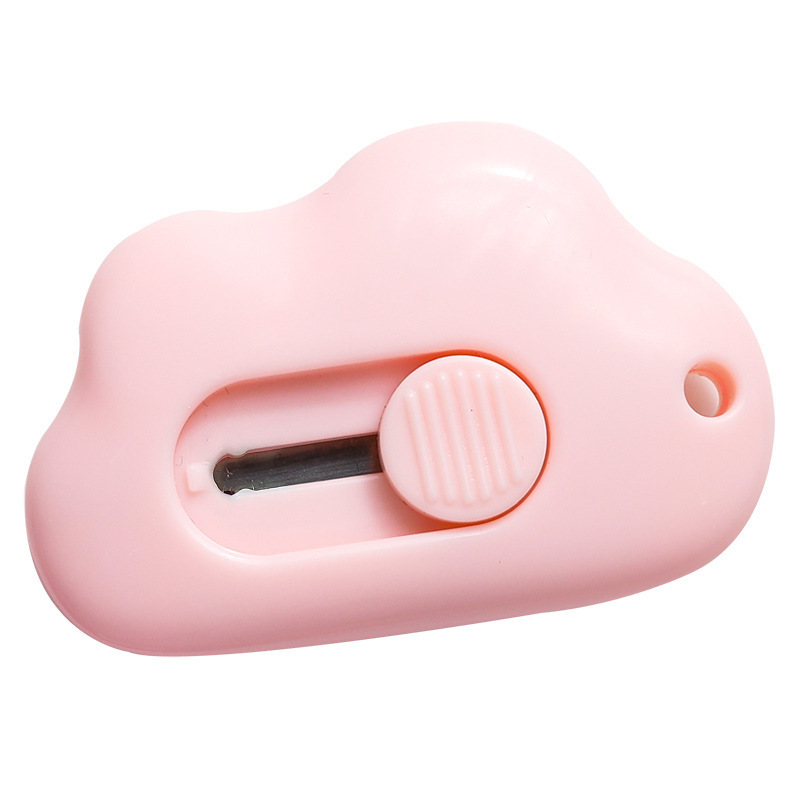 Cloud mini portable small student utility knife rabbit student office unpacking envelope letter opener box cutter