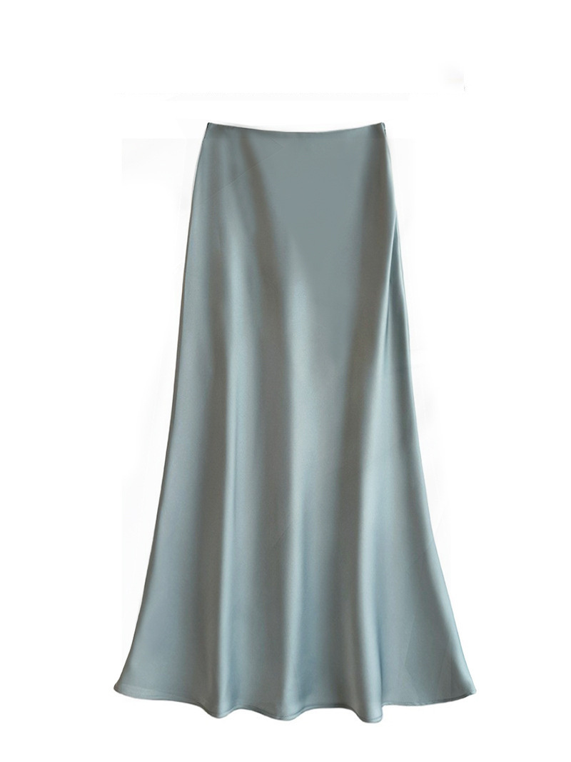 Satin bustier skirt for women