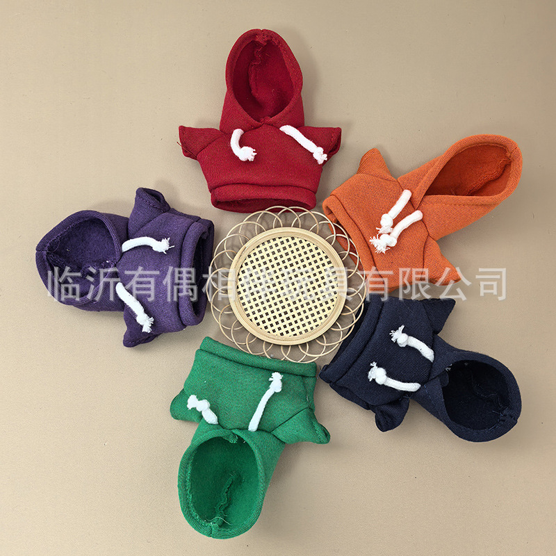 13cm doll clothes panda pendant outfit dress up toy bear accessories teddy bear small clothes custom LOGO