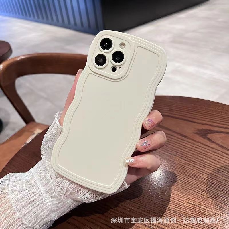 Applicable for OPPO Reno9 Phone Case New Big Wave Realme 10 Full Wrap Anti-Fall DIY Protective Case