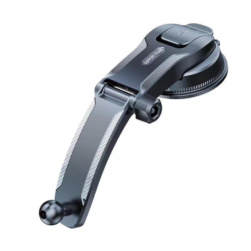 Car Automatic Lock Center Console Universal Suction Cup Phone Bracket Rotating Adjustable Car Navigation Bracket