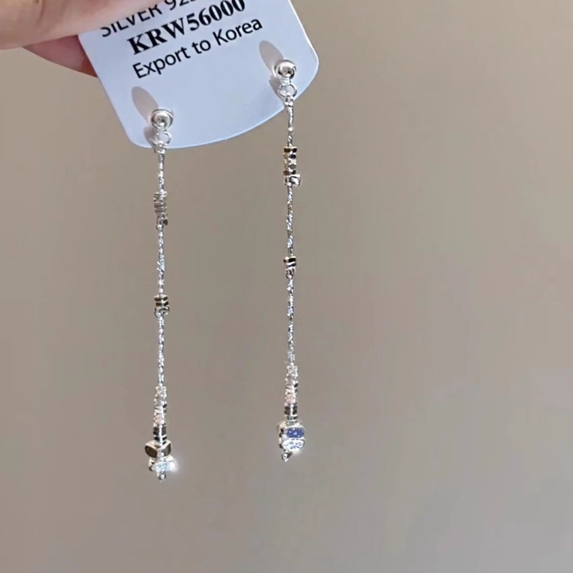 Rich Girl~ Gold Long Tassel Wheat Earrings Women Stud Earrings Unique Exaggerated Ear Accessories