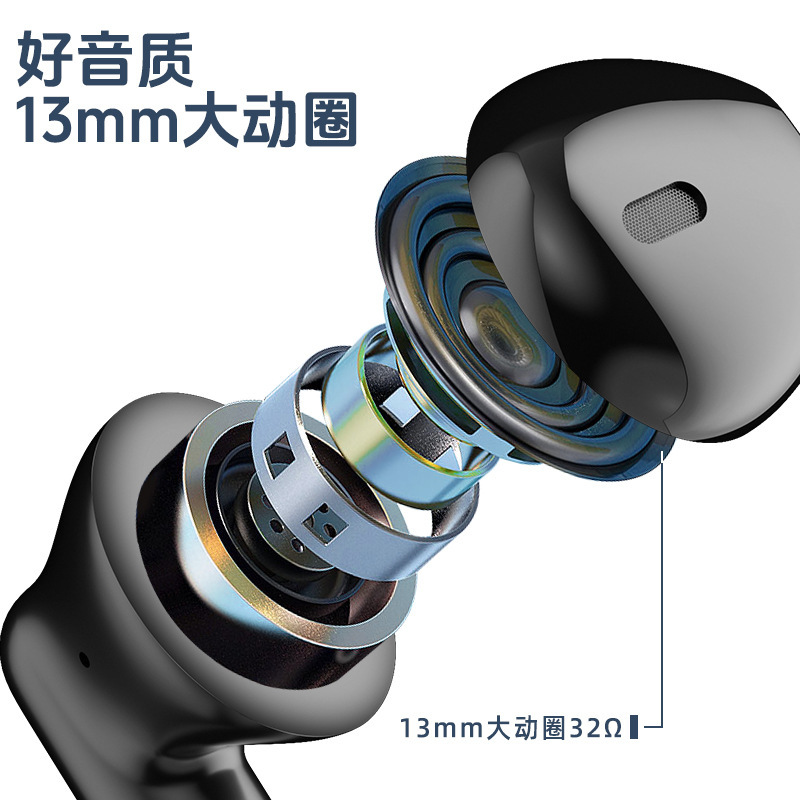 2025 New Bluetooth Earphones In-ear V5.4 Ultra-long Battery Life Sports Private Mold AI Translation Over-ear