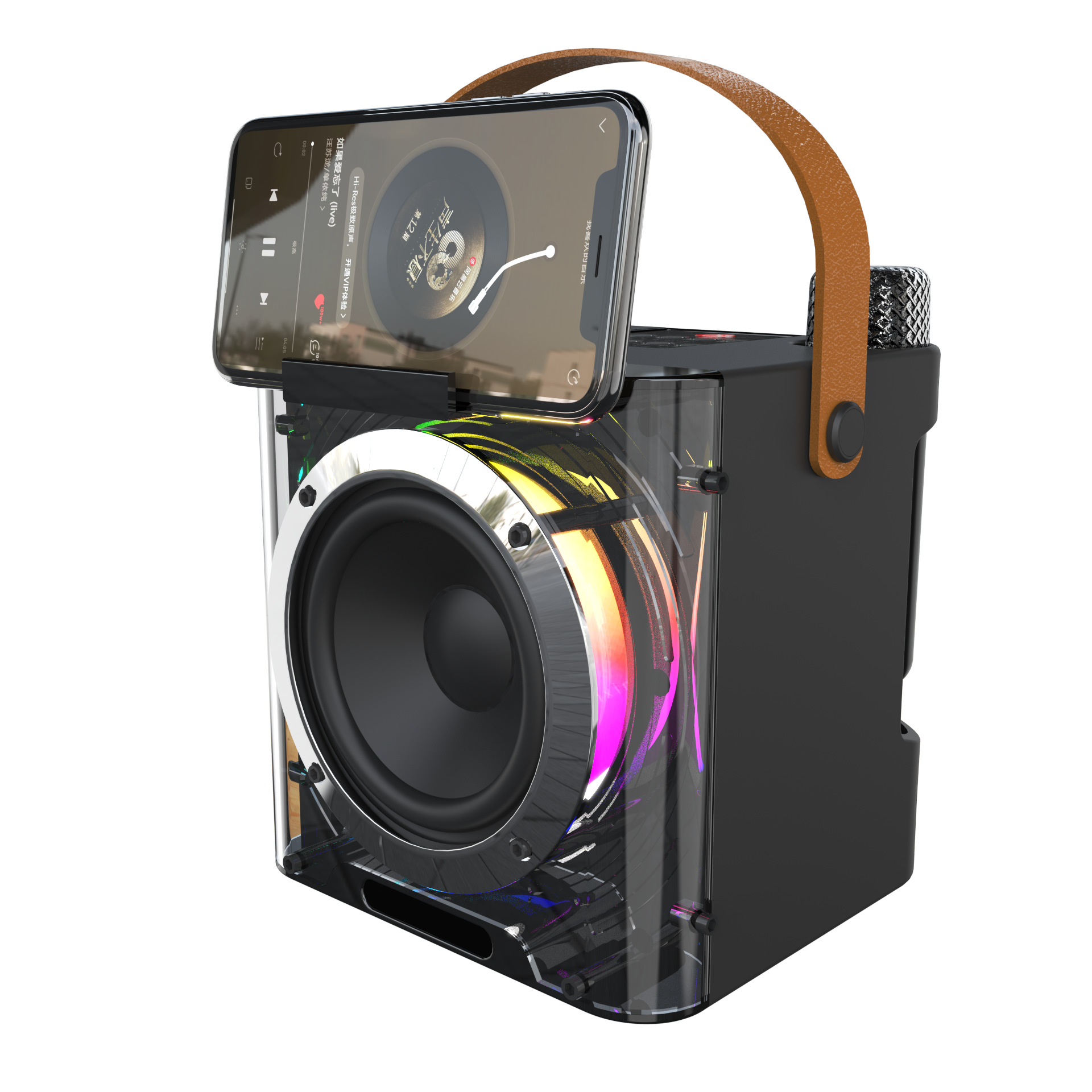 YS210 Bluetooth speaker with microphone high power wireless outdoor KTV Bluetooth speaker A829