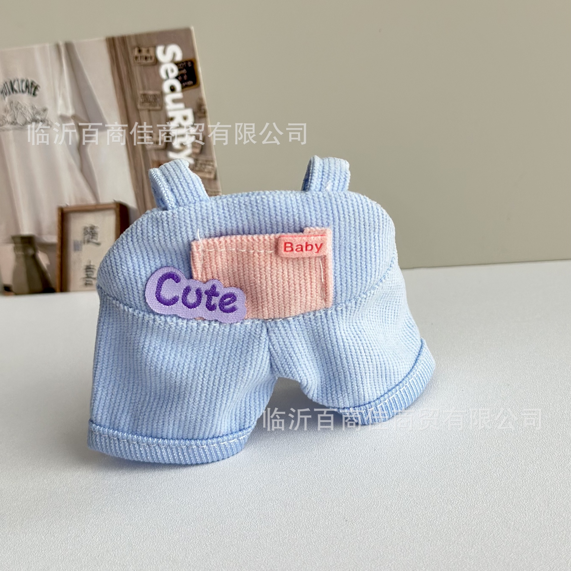 10cm overalls cotton clothes doll clothes 15cm labubu teddy bear overalls set doll clothes