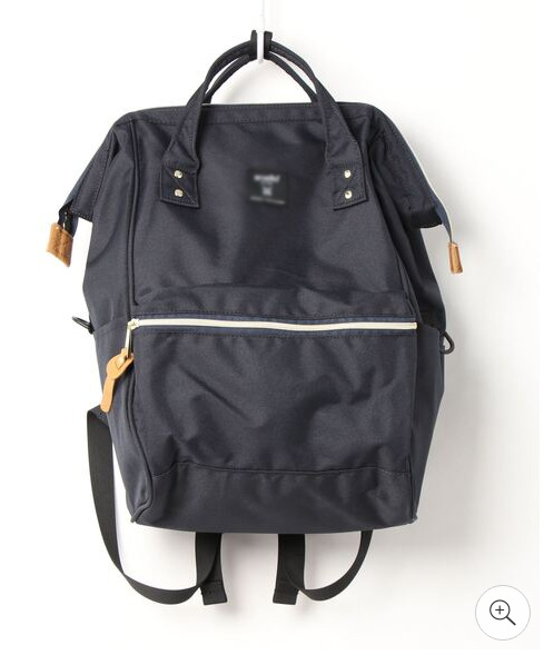 Japan-Korea Lotte bag upgraded version computer compartment large opening large capacity backpack student backpack schoolbag travel bag